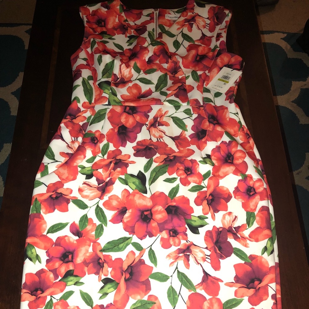Calvin Klein Floral Dress
